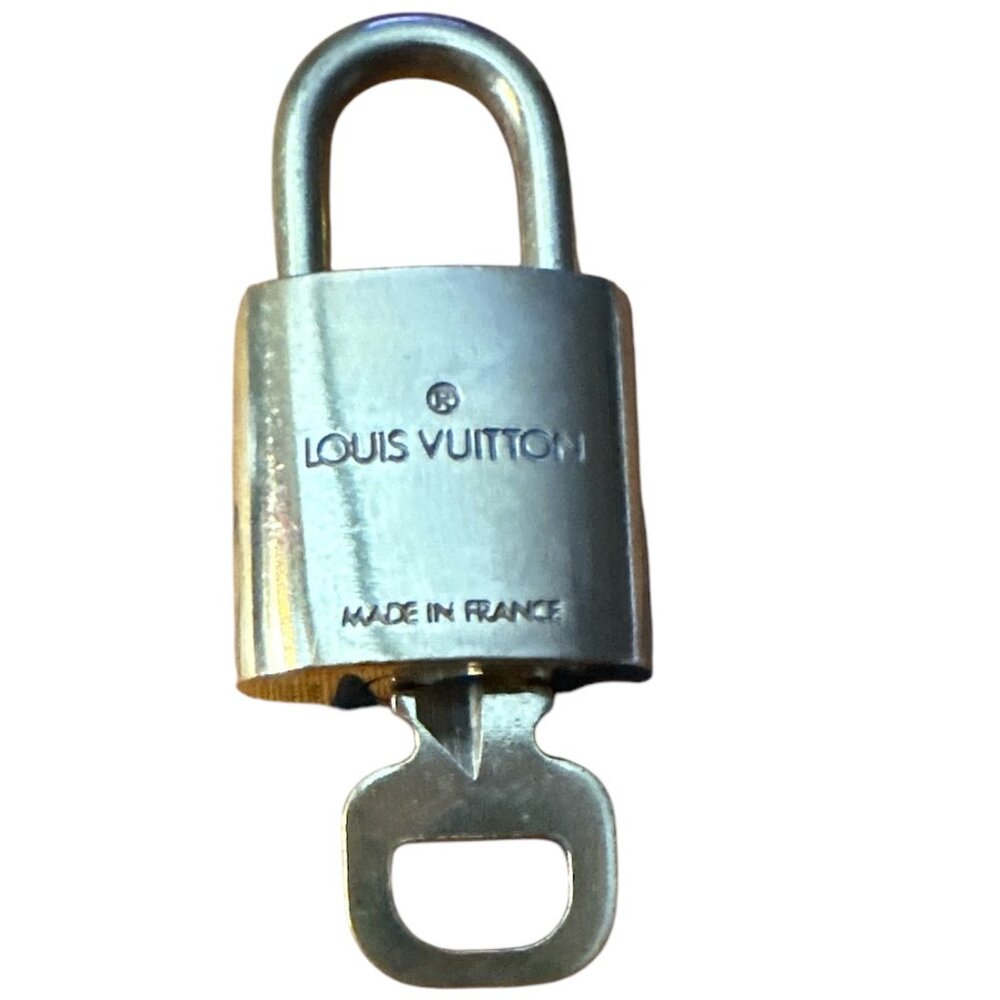 Authentic Louis Vuitton Padlock with key set